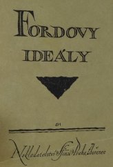 kniha Fordovy ideály, Sfinx 1924