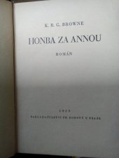 kniha Honba za Annou Román, Fr. Borový 1929