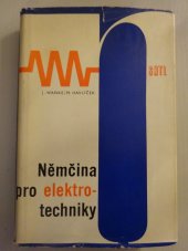 kniha Němčina pro elektrotechniky, SNTL 1967