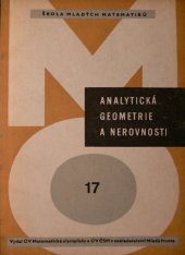 kniha Analytická geometrie a nerovnosti, Mladá fronta 1967