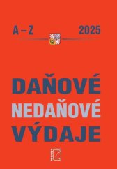 kniha Daňové a nedaňové výdaje 2025, Poradce 2025