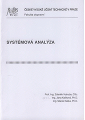 kniha Systémová analýza, ČVUT 2008