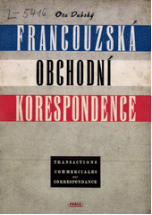 kniha Transactions commerciales par correspondance, Práce 1949