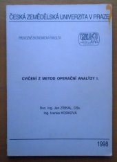 kniha Cvičení z metod operační analýzy I., CREDIT 1998