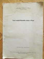 kniha Tvůrci medailí Národního muzea v Praze Katalog výstavy, Praha 1978, Národní muzeum 1978