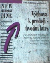 kniha Výchova k prodeji úvodní kurs, Linde 1994