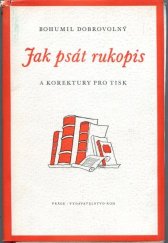 kniha Jak psát rukopis a korektury pro tisk, Práce 1953