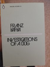 kniha Investigations of a dog, Penguin Books 2018