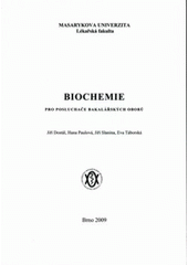 kniha Biochemie pro posluchače bakalářských oborů, Masarykova univerzita 2009