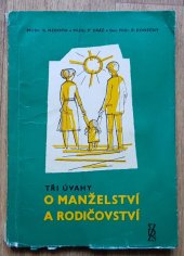 kniha Tři úvahy o manželství a rodičovství, SZdN 1961