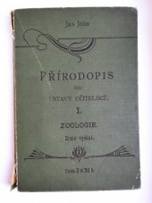 kniha Přírodopis pro ústavy učitelské. I, - Zoologie, I.L. Kober 1902