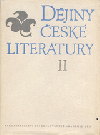 kniha Dějiny české literatury II. - Literatura národního obrození, Československá akademie věd 1960