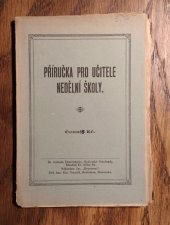 kniha Příručka pro učitele nedělní školy, Rozsievač 1920