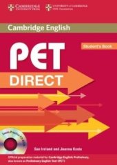 kniha PET Direct Student’s Pack (Student’s Book with CD ROM and Workbook without answers), Cambridge English University Press 2010