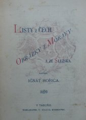 kniha Listy z Čech obrázky z Moravy a Slezska, Máj 1903