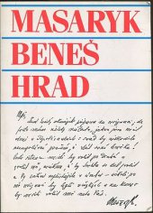kniha Masaryk, Beneš, Hrad Masarykovy dopisy Benešovi, Faun 1996