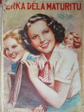 kniha Terka dělá maturitu dívčí román, Zmatlík a Palička 1938