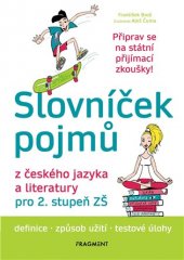 kniha Slovníček pojmů z českého jazyka a literatury pro 2. stupeň ZŠ, Fragment 2018