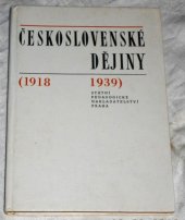 kniha Československé dějiny (1918-1939), SPN 1979