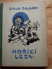 kniha Dobrodružné romány Hořící lesy, Alois Hynek 1929