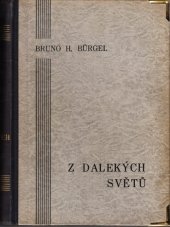 kniha Z dalekých světů lidové hvězdářství, Česká grafická Unie 1941