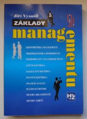 kniha Základy managementu, HZ 1996