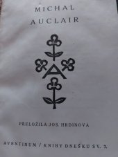 kniha Michal Auclair, Štorch-Marien 1922