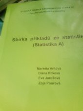 kniha Sbírka příkladů ze statistiky. Statistika A, Vysoká škola ekonomická 1996