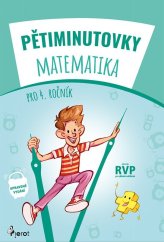 kniha Pětiminutovky Matematika 4. ročník, Pierot 2023