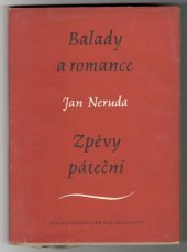 kniha Balady a romance Zpěvy páteční : Pro školy všeobec. vzdělávací, pedagog. a odborné, SPN 1958