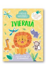 kniha Veľké samolepky Zvieratá Aktivity s viac ako 80 samolepkami, Svojtka 2024