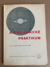 kniha Astronomické praktikum, Přírodovědecké nakladatelství 1950