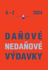 kniha Daňové a nedaňové výdavky 2024, Poradca 2024