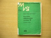 kniha Parciální diferenciální rovnice II. - Evoluční rovnice, SNTL 1988