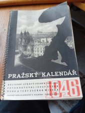 kniha Pražský kalendář 1946 Kulturní ztráty Prahy 1939-1945, V. Poláček 1945