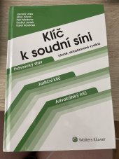 kniha Klíč k soudní síni, Wolters Kluwer 2018