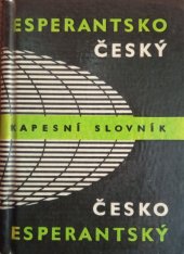 kniha Esperantsko-český, česko-esperantský kapesní slovník = Esperanta-ĉeĥa, ĉeĥa-esperanta poŝvortaro, Státní pedagogické nakladatelství 1961