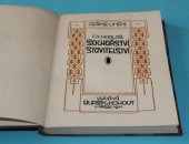 kniha Sochařství, stavitelství, Bursík & Kohout 1911