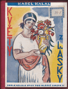 kniha Květy z lásky povídky, L. Mazáč 1929