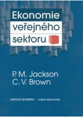kniha Ekonomie veřejného sektoru, Eurolex Bohemia 2003