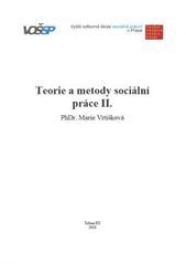 kniha Teorie a metody sociální práce II., Tribun EU 2010