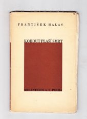 kniha Kohout plaší smrt, Melantrich 1937