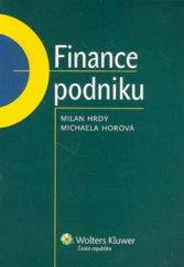 kniha Finance podniku, Wolters Kluwer 2009