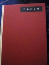 kniha Domenico Theotocopuli zvaný El Greco [výbor obrazů, Melantrich 1936
