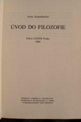 kniha Úvod do filozofie , LOGOS 1989