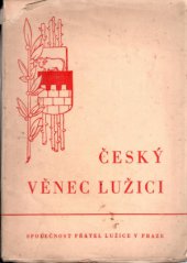 kniha Český věnec Lužici, Společnost přátel Lužice 1946