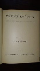 kniha Věčné světlo Vzpomínky lánského hrobníka [Loskota], Vladimír Zrubecký 1946