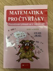 kniha Matematika pro čtvrťáky , Blug 2019