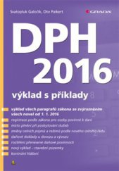 kniha DPH 2016 Výklad s příklady, Grada 2016