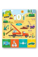 kniha 101 věcí k hledání a nalepování Vše, co jezdí, Svojtka 2022